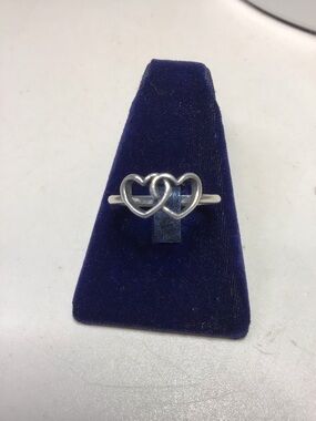 James Avery Double Heart Ring